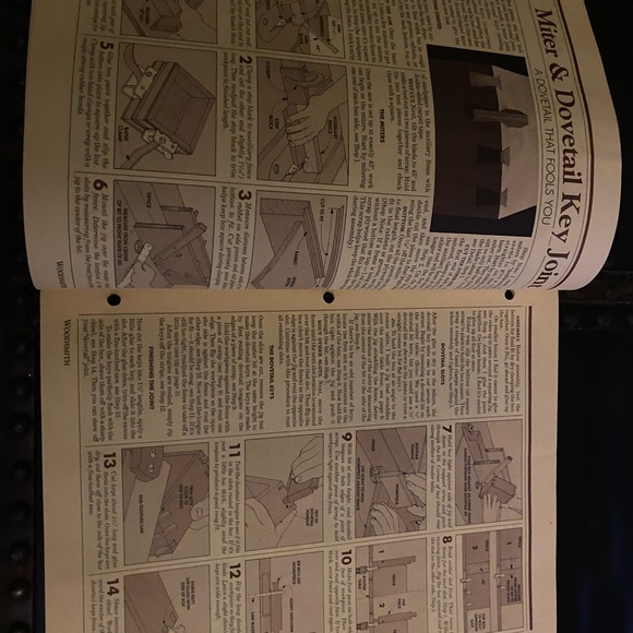 🎉5/$10🎉 Woodsmith magazine number 44 April 1986 recipe card box, briefcase - Picture 4 of 10